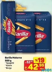 BARİLLA MAKARNA 500 G fiyat ve kampanya bilgisi